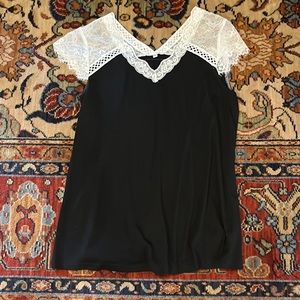 Black Boutique Lace Tunic